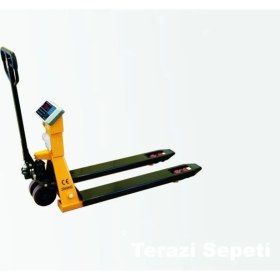 Resim Tem Teb 2000 kg x 1 gr Yazıcılı Tartım Transpalet Baskülü 