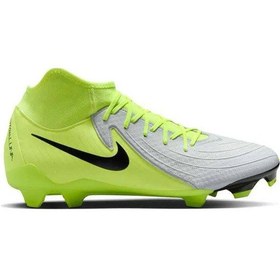 Resim Nike Phantom Gx2 Academy Fg/mg Mens Football Shoes Bilekli Çoklu Zemin Kramponu Gri Gri 