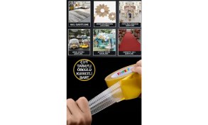 Resim Çift Taraflı Örgülü Kuvvetli Bant - Halı Kaydırmaz - Dekor Yapıştıran - Geniş Kullanım Alanı - 10 mt 