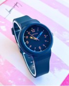 Resim captiva Lacivert Kasa Kordon Analog Renkli Rakamlı 30 Mt Suya Dayanıklı Spor Çoçuk Kol Saati 