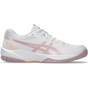 Resim Asics Gel-task 4 Kadın White/guava Voleybol Ayakkabısı 1072a106-105 White/guava 