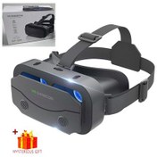 Resim Shinecon Vr Gözlük 3d Kulaklık Sanal Gerçeklik Cihazları Kask Viar Lensler Style C Only Vr 