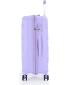 Resim Mçs Polipropilen 2li Valiz Seti Büyük & Kabin V376 S23sy1000050-set 00025 Lila 