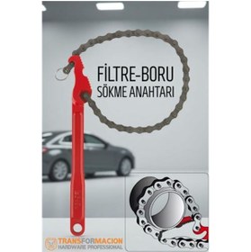 Resim budukkanda Modacar Zincirli Filtre Sökme Anahtarı - Boru Sökme Anahtarı 