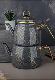 Resim Genel Markalar Paçi Elite Class Kırık Mermer Çaydanlık, Gri 