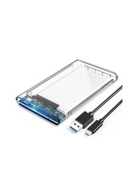 Resim Hdd Kutu - 2.5" - Sata - Usb 3.0 Type-C - Şeffaf 