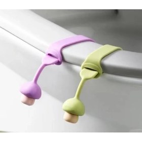 Resim 3b Trend Mantar Tasarımlı Klozet Kaldırma Aparatı Klozet Kapağı Tutacağı Hijyenik Kaldırma Aparatı 