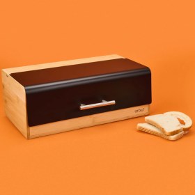 Resim Arow Alga Ekmek Kutusu - Kahverengi / Siyah 