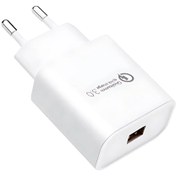 Resim 18w USB Hızlı Şarj Aleti Adaptör 