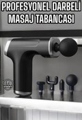 Resim AyrStore Masaj Tabancası 4 Başlıklı Kas Ve Vücut Ağrıları İçin Şarjlı Darbeli 