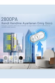 Resim Arnell Cam Silme Robotu Cambaz Light Akıllı Cam Temizleme Robotu Wcr-2306 