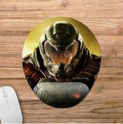 Resim Pixxa Doom Bilek Destekli Mousepad Model - 3 Oval 