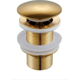 Resim UltraMint Paslanmaz Çek Valfli Lavabo Sifonu, Dayanıklı ve Pratik Kullanım 