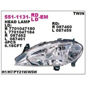 Resim Depo-551-1131l-ld-em - Far Ön Sol Megane I 99 02 