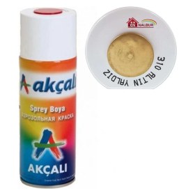 Resim Aylina Mey Ithalat® Akçalı Sprey Boya 400 ml 310 Altın Yaldız 