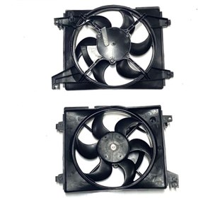 Resim MATSUBA Fan Elantra 2001-2007 Klima (komple) Uyumlu 