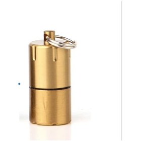 Resim Omeniv Omeniv Mini Minyator Benzinli Çakmak Gold Ton Kolye Anahtarlık 