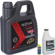 Resim Nova 10w-40 4 Litre Motor Yağı Benzin,lpg,dizel +motor Silk Katkı 