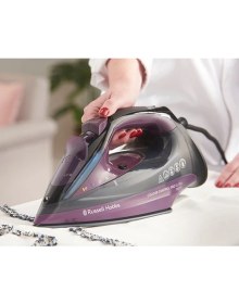 Resim Russell Hobbs 27281-56/RH 2800 W Buharlı Ütü Mor Colour Control Pro Iron 