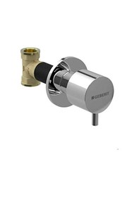 Resim Geberıt Ankastre Stop Valf 1/2 Seramik Diskli 616.004.21.1 Krom 