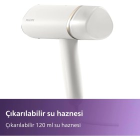 Resim Braventa Collection El Tipi Buharlı Ütü 3000 Serisi - Kompakt ve Katlanabilir Tasarım, 30 Saniyede Hazır, 1000W ve 20G/D 