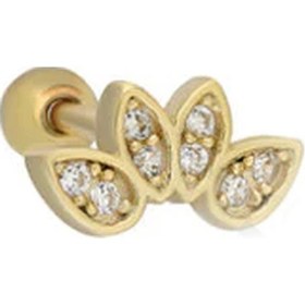 Resim Zirkon Piercing 717116 Gold 