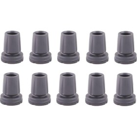 Resim Herdegen Kanedyen Baston İçin Lastik Ucu (10 Adet) 19 - 44 MM 