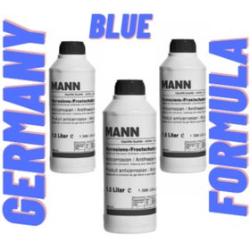 Resim MANN Antifriz Organik Mavi Renk -37c 1.5 Litre 3 Adet 