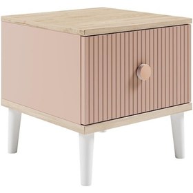 Resim Meltem Kids Fiona Pembe Genç Odası Komodin 