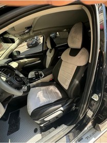 Resim Hyundai Tucson 2021 2024 Arası Arka Sırt 2-1 .arka Sırt Kolçaklı Model Uyumlu Oto Koltuk Kılıfı 
