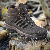 Resim BIG KING Kahve Çizgili Kauçuk Unisex Trekking Bot 