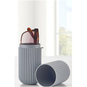 Resim Seyahat Tipi Diş Macun Fırça Saklama Ve Taşıma Kabı Diş Fırçalık Gri Diğer 