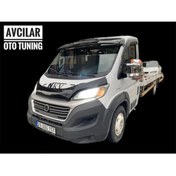 Resim AVCILAR OTO TUNING Fiat Ducato Uyumlu Boxer Jumper Kamyonet Ön Cam Şapkası Güneşlik 