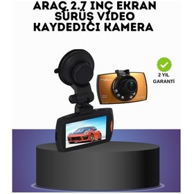 Resim Hd Araç Kamerası 2.7 İnç Ekran G Sensor Destekli 