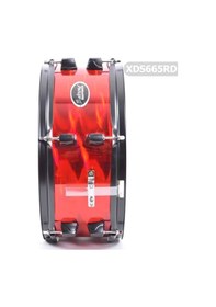 Resim Extreme Xds665rd Metalik Kırmızı Bateri Seti Sahne Işıltısı Yüksek Performans 