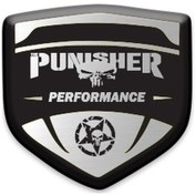 Resim Punısher 3d Damla 2 Li Oto Sticker Logo 10 