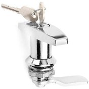 Resim At Nakil Kutusu İçin Gümüş Ve Siyah T Saplı Kilit Takımı, Sabit Arka Alet Kutusu Garaj Kapısı Kilidi - Kaiyi 