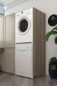 Resim Kenzlife çamaşır-bulaşık makinesi dolabı katinka crd 180*70*60 banyo çift katlı ofis 