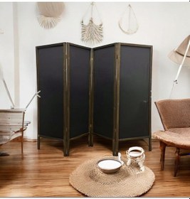 Resim Paravan Seperatör 4 Kanatlı En 200cm Yükseklik 160cm Su Geçirmez 