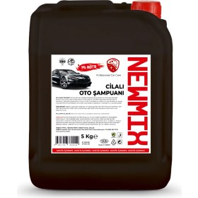 Resim Newmix Cilalı Fırçalı Oto Şampuanı 5KG 