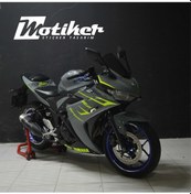 Resim Yamaha R25 Neon Sarı Sticker Etiket Model 