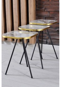 Resim Altın Siyah Metal Ayak Kr. Gold Efes Çok Renkli 