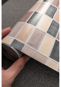 Resim Desenli Kendiliginden Yapışkanlı Kaplama Folyosu 90 Cm X 1 Mt 