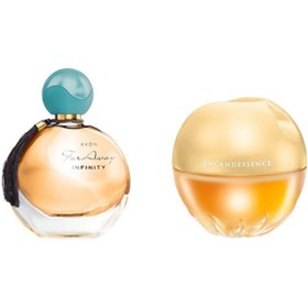 Resim Avon Far Away Infinity 50 ml Edp + Incandessence 50 ml Edp 2 Li Set 