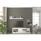 Resim Dekorister Cascade Tv Ünitesi Beyaz 