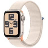 Resim Apple Watch SE GPS MR9W3TU/A 40 mm Yıldız Işığı Alüminyum Kasa ve Yıldız Işığı Spor Loop 