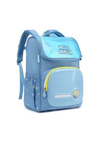 Resim Hello Dragon Unisex Omurga Koruyucu Laptop&sırt Çantası Açık Mavi - Sarı 
