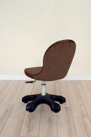 Resim Popcorn Kids Aslan Kral Özel Kumaş Sandalye (8-14 Yaş) 