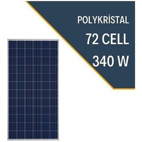 Resim 340W POLYKRISTAL GÜNEŞ PANELİ 