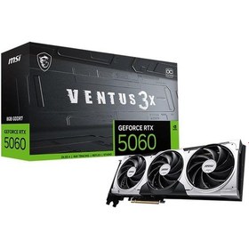 Resim Msi Geforce Rtx5060 8g Ventus 3x Oc 8gb Dlss 4 128bit Nvıdıa Ekran Kartı 